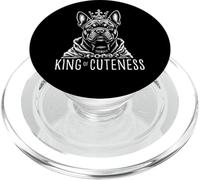 King of Cuteness - Adorabile Bulldog francese per Natale PopSockets PopGrip per MagSafe