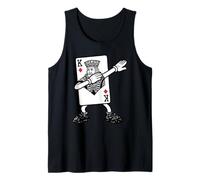King of Diamonds Dab Funny Dabbing Card Canotta