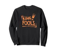 King of Fools - Stile Graffiti, Design Grafico Streetwear Felpa