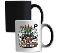 King of Gambling Casino King Money Chips - Tazza cambia colore, colore: Bianco