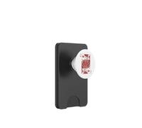 King Of Hearts Classic Card Game Icon Valentine Graphic PopSockets PopWallet per MagSafe