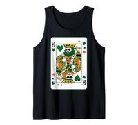 King of Hearts Classic Card Game Irish Saint Patrick's Day Canotta