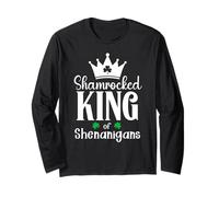 King of Shananigans Malarkey Shenanigator Shenanigans Begin Maglia a Manica