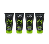 King of Shaves Gel da barba rinfrescante Aloe+Tea tree 4x175ml