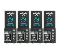 King of Shaves Olio da Barba Sensibile per Uomini Quad Pack, Aloe Vera & Tea Tree, Formula Chiara Senza Schiuma, Riduce Irritazioni, Vegano, Formato Viaggio, 4 x 15ml