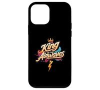 King of the Airwaves Radio Broadcast DJ Design Custodia per iPhone 12 mini
