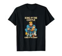 King Of The Castle Lord Of The Lobby Famiglia Maglietta