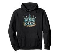 King of The Deep Apnea Apnea Atleti Scuba Felpa con Cappuccio