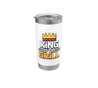King Of The Grill Bicchiere termico in acciaio inox doppia parete