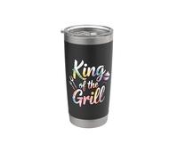 King Of The Grill Bicchiere termico in acciaio inox doppia parete