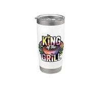 King Of The Grill Bicchiere termico in acciaio inox doppia parete