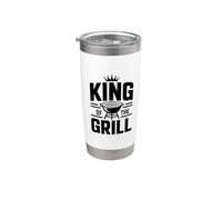 King Of The Grill Bicchiere termico in acciaio inox doppia parete