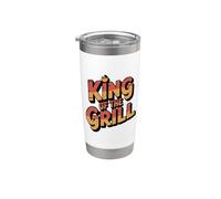 King Of The Grill Bicchiere termico in acciaio inox doppia parete