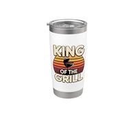 King Of The Grill Bicchiere termico in acciaio inox doppia parete