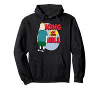 King of the Hill Bobby Hill Show Logo Cartoon Felpa con Cappuccio