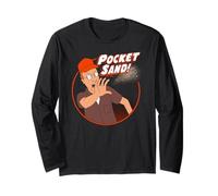 King of the Hill Dale Gribble Pocket Sand Cartoon Maglia a Manica