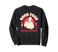 King of The Hill Good Food Can Solve Any Problem EST. 2025 Felpa