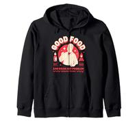 King of The Hill Good Food Can Solve Any Problem EST. 2025 Felpa con Cappuccio