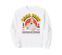 King of The Hill Good Food Can Solve Any Problem Poster Felpa