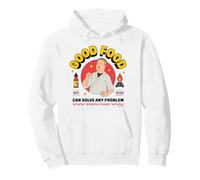 King of The Hill Good Food Can Solve Any Problem Poster Felpa con Cappuccio