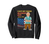 King of the Hill Got My Shins Blown Off Cotton Hill Cartoon Felpa