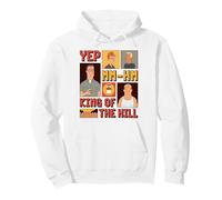 King of The Hill Hank Dale Bill And Boomhauer Panels Poster Felpa con Cappuccio