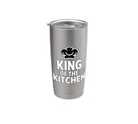 King Of The Kitchen Bicchiere termico in acciaio inox doppia parete