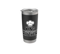 King Of The Kitchen Bicchiere termico in acciaio inox doppia parete
