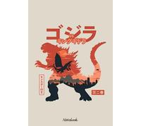 King of the Monsters Vol.2 Notebook: 6x9 120 Pages, Ruled Notebook, Journal, Daily Diary, Organizer, Planner