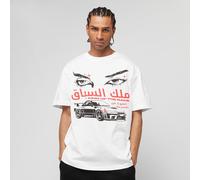 Mister Tee Maglietta King Of The Race Oversize MT3849 M Bianco