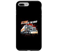 King of the Road Semi Trucker Driver Big Rig Design Custodia per iPhone 7 Plus/8 Plus