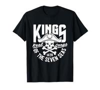 King of The Seven Seas Wild Abstract Skull Real Gangs Maglietta