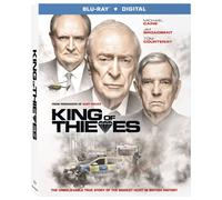 King Of Thieves (Blu-ray) Michael Caine Jim Broadbent Ray Winstone Charlie Cox
