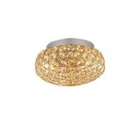 King pl3 applique plafoniera oro con ottagoni di cristallo [EEK: A]