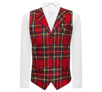 King & Priory - Gilet - Uomo Red M