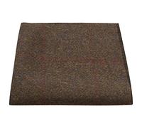 King & Priory Heritage Pochette A Quadri Marrone Terra, Fazzoletto