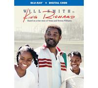 King Richard (Blu-ray) Will Smith Aunjanue Ellis Saniyya Sidney Demi Singleton