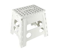 King Collection - S1407117-B - Sgabello alto Clic Clac - 30 x 22 x 32 cm - bianco - King Collection - 97449 - Conf. da 1 Pz. - S1407117-B