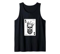 King Skull Re di Cuori Carta Coppia Canotta