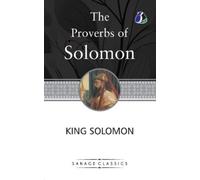 King Solomon The Proverbs of Solomon (Tascabile)