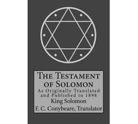 King Solomon The Testament of Solomon (Tascabile)