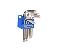 King T. 20309PR-Set di Chiavi a brugola torx® in Custodia, Confezione da 9