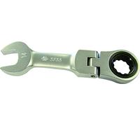 King T. 373316 m-Chiave a cricchetto combinata, metrico, Corto, 16 mm