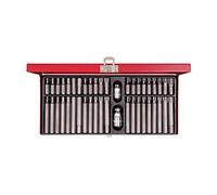king tony 1044CQ - Contenitore con Punte per cacciavite, 44 Pezzi, 10 mm