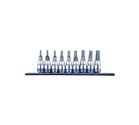 KING TONY 2109PR - Set di chiavi a bussola Torx da 1/4", 9 pezzi