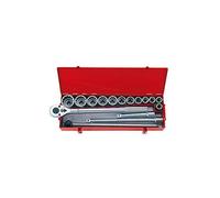 King Tony 23Pc 3/4" Socket Set Metric 12Pt Chrome