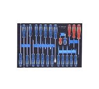 King Tony 24Pc Screwdriver Set Metric For Tool Box