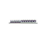 KING TONY 3013SR 12 Punti per Chiave a Bussola e Guida, 3/8 ", Confezione da 13