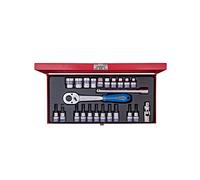 KING TONY 3024MR-Chiave a Bussola, 3/8 ", Confezione da 24