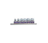 KING TONY 3106PR-Chiave a Bussola, 3/8 ", Confezione da 6